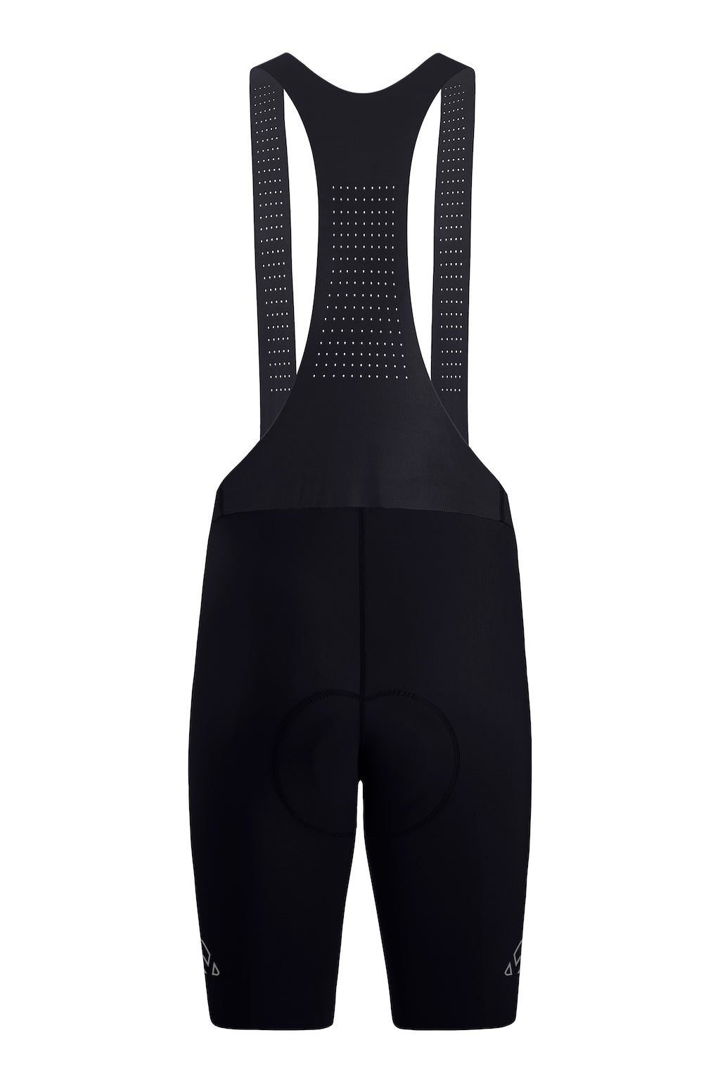 Men's Seamless Black Pro Cycling Bib Shorts