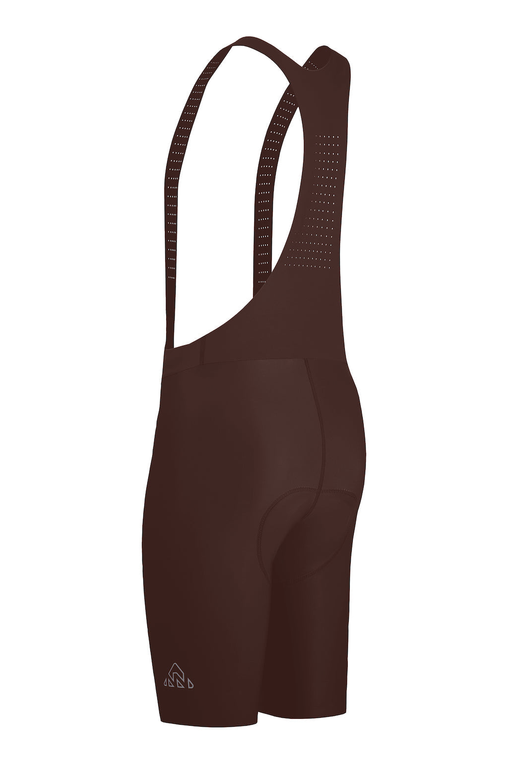 Men's Seamless Brown Pro Cycling Bib Shorts