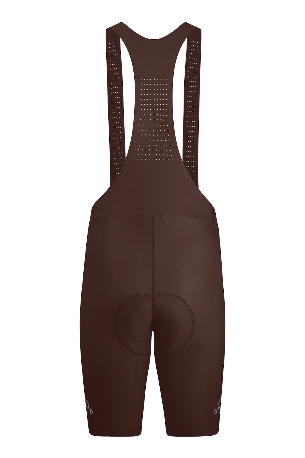 Men's Seamless Brown Pro Cycling Bib Shorts