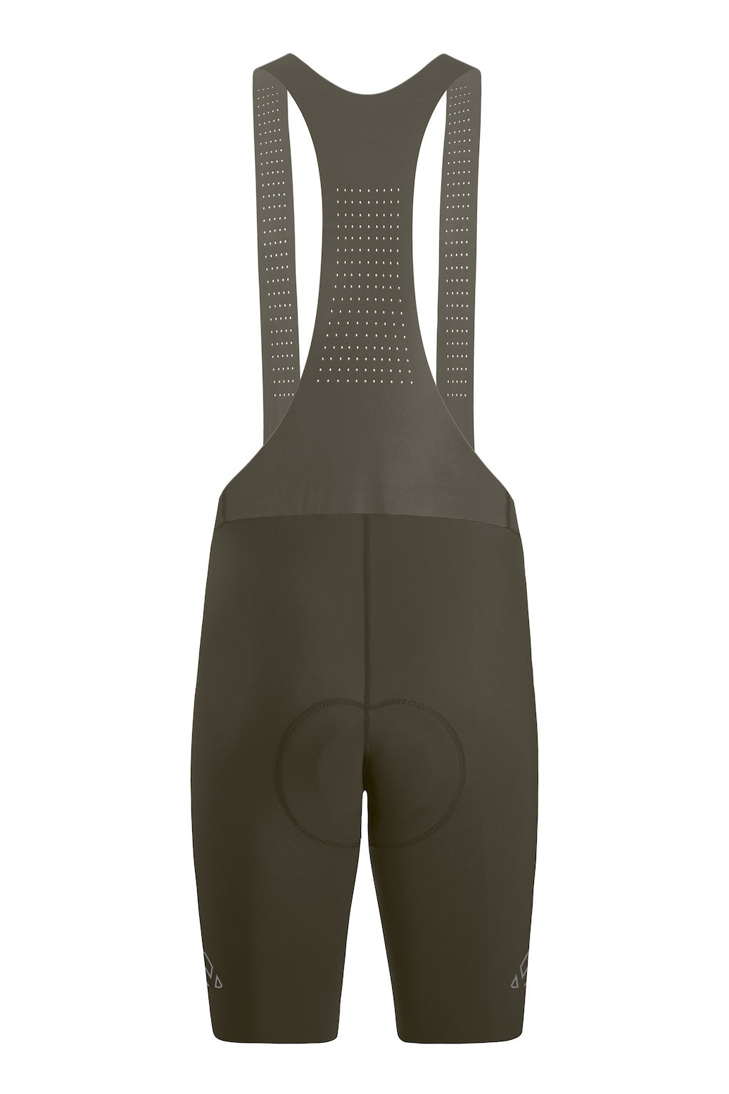 Men's Seamless Olive Green Pro Cycling Bib Shorts