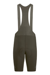 Men's Seamless Olive Green Pro Cycling Bib Shorts