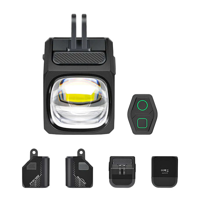 EVO 1700 Under Mount Front Light, Black