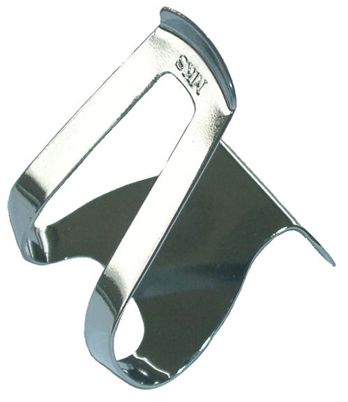Half Clip Mini Steel Toe Clips, Chrome