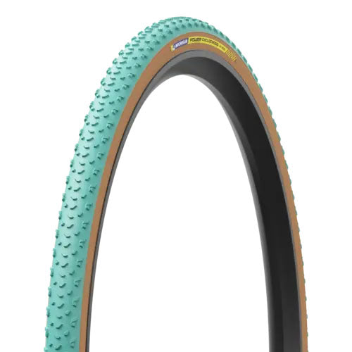 Power Cyclocross Mud TS TLR, 700X33, Green/Tan