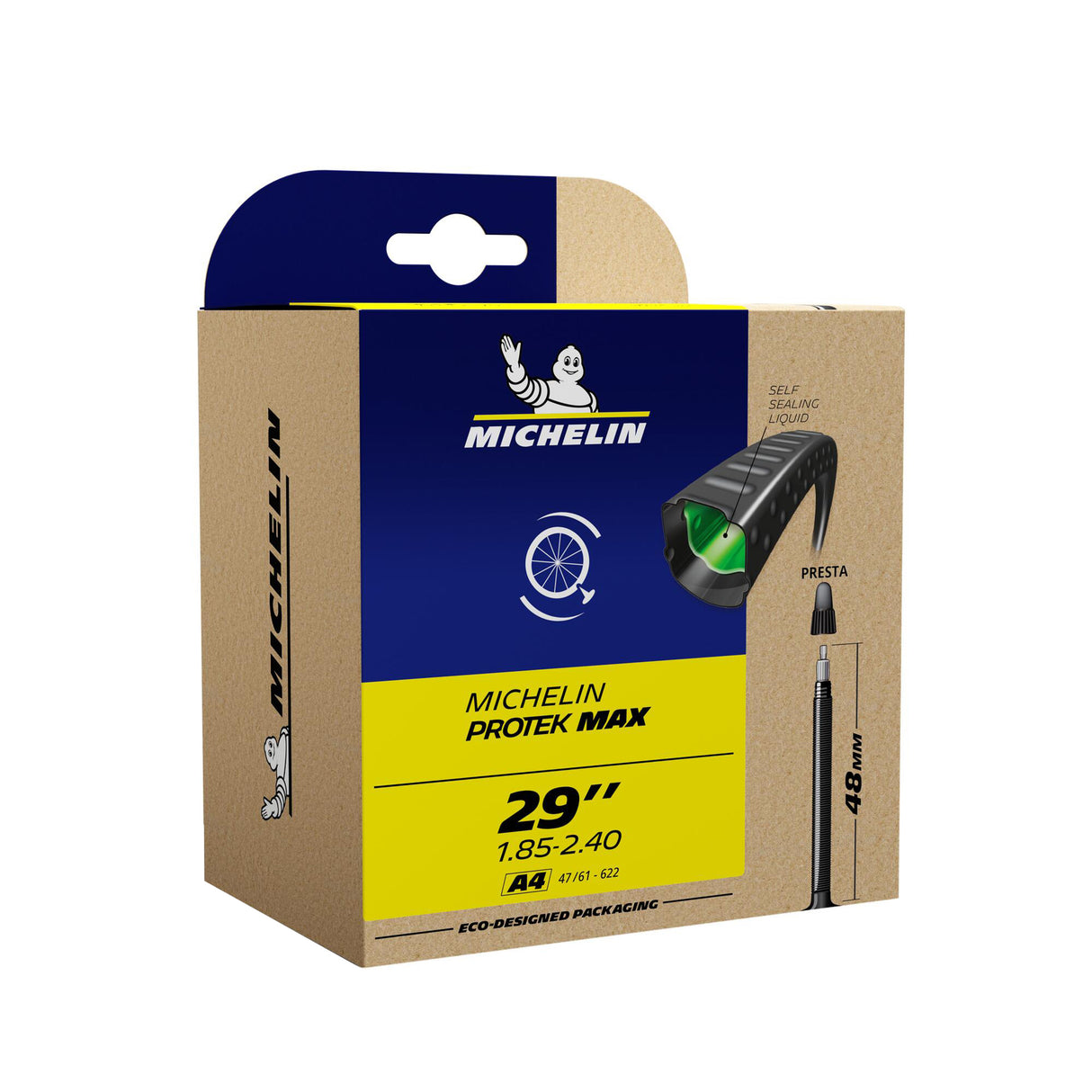 A6 Protek Max Tube, 29"x2.4-3.0", SV 48mm