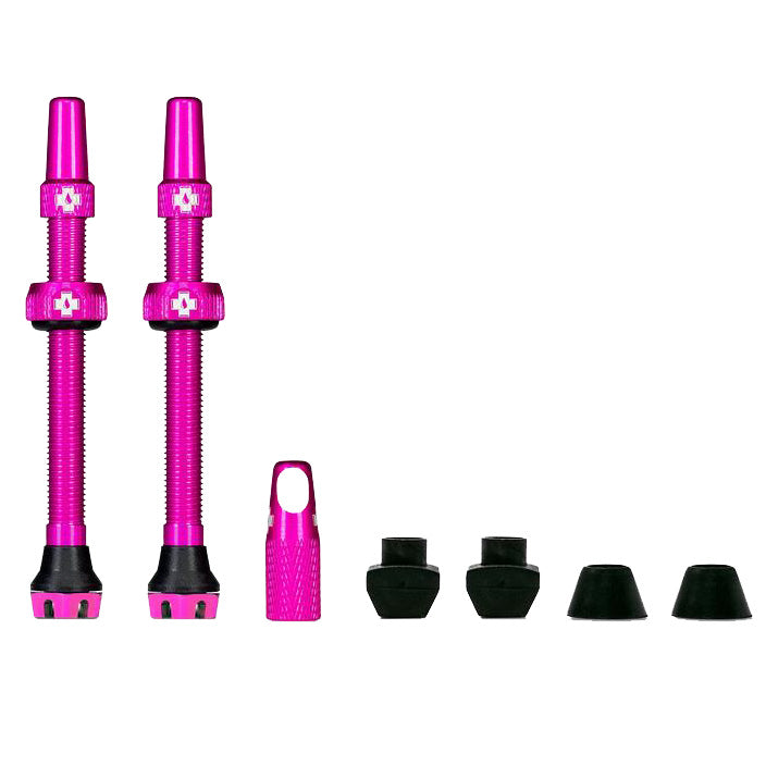 Tubeless Valve, 44mm, Pair - Pink V2