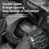 Motorcycle Tank Bag Helmet Bag 12L With Rain Cover