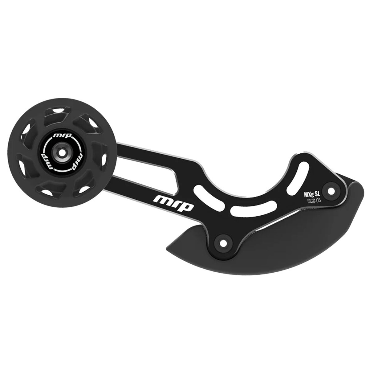 MRP MXg SL Chainguide - 34-36t 2-Bolt ISCG-05 High Pivot Aluminum Backplate