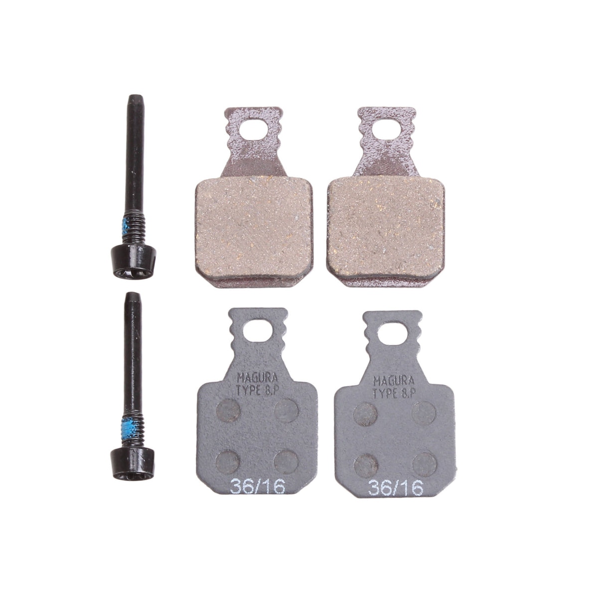 Disc Pad Set, 15+ MT 7/5 - 8.P Perf* 4pc/Pair