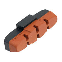 Rim Brake Pads, Salmon - 4/Set