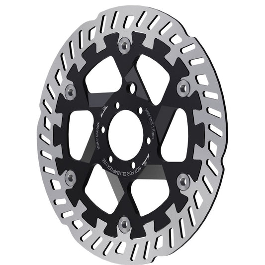 Magura MDR-P Disc Brake Rotor - 180mm 6-Bolt Silver/Black