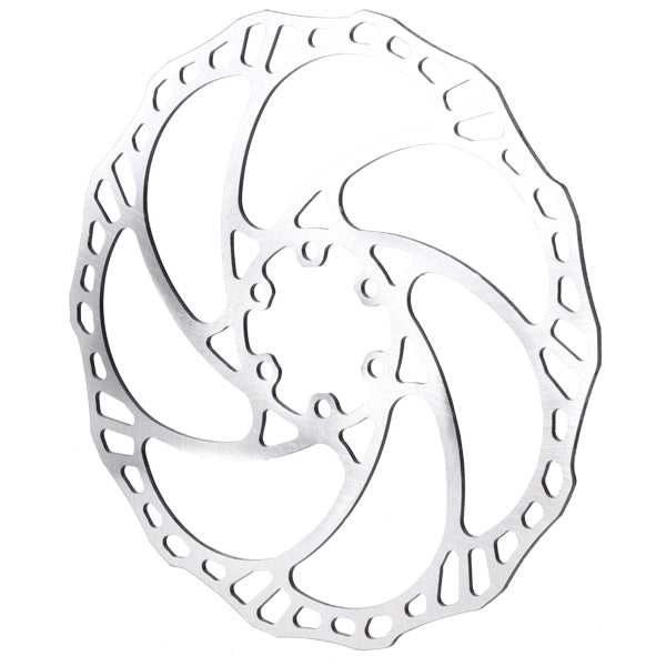 180mm Rotor, 6-Bolt, 2.0mm, Storm SL.2, Silver