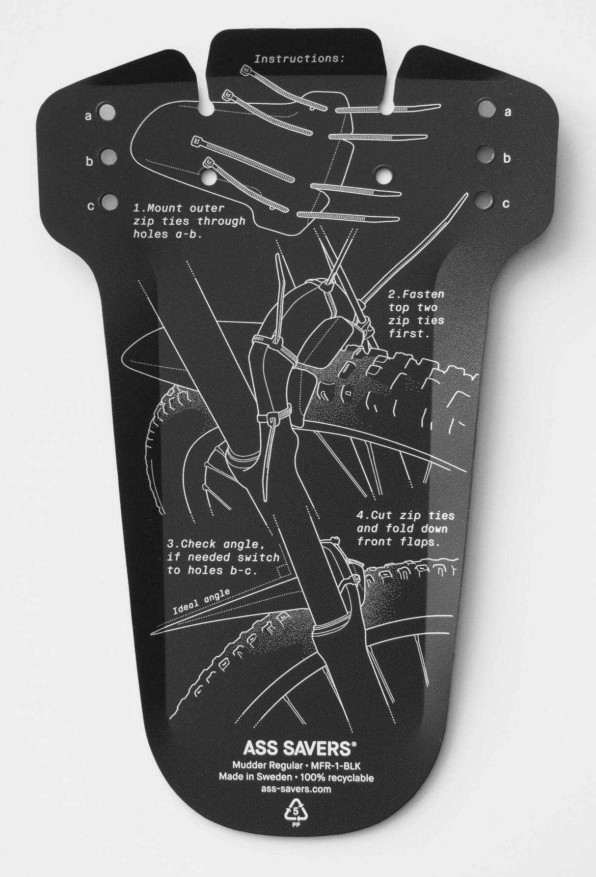 ASS SAVERS - Mudder Regular - Front Fender