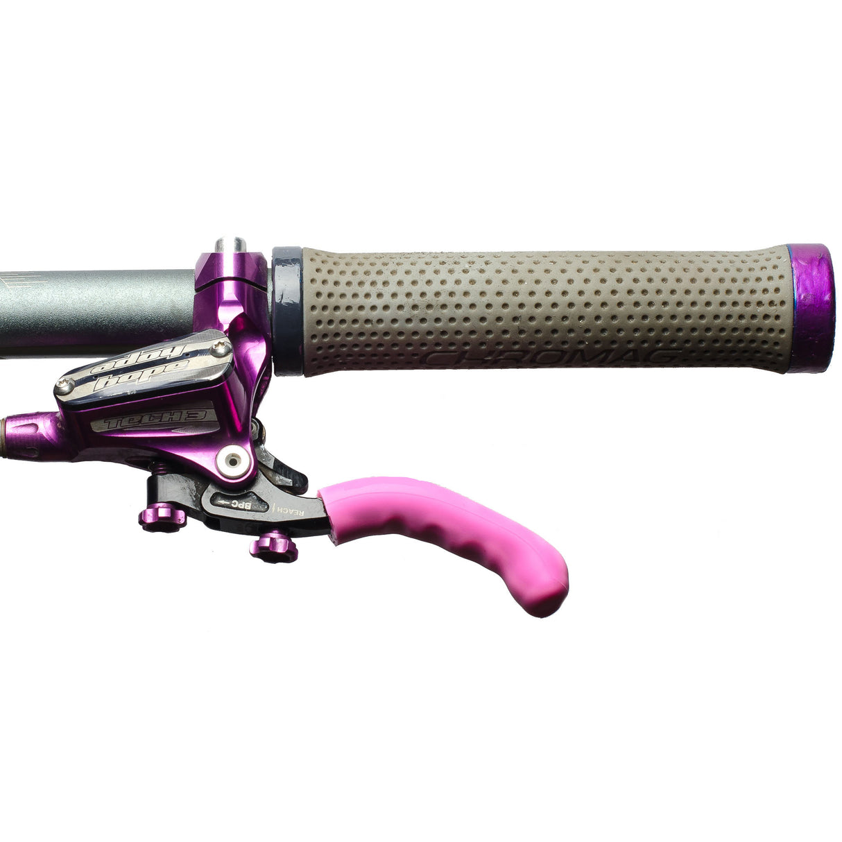 Sticky Fingers Brake Lever Covers, Pink