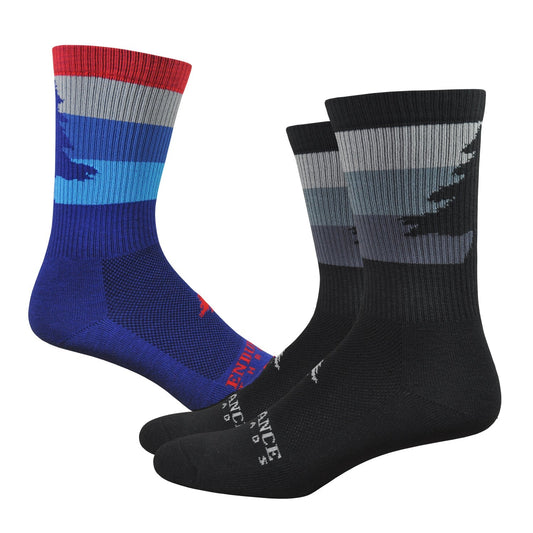 NE Stripey 6" Sock - Standard