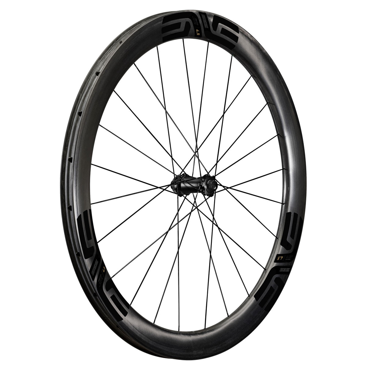 SES 4.5 Front 700c,12x100, CL, Black