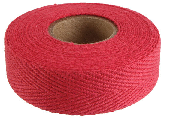 Cloth Bar Tape, Bright Red, Each