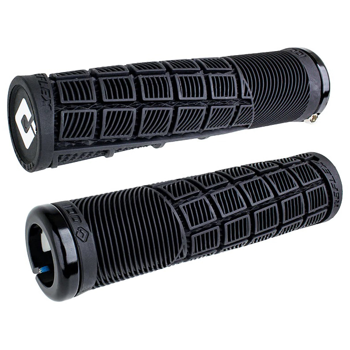 Lock-On MTB, Reflex Grip - Black/Black