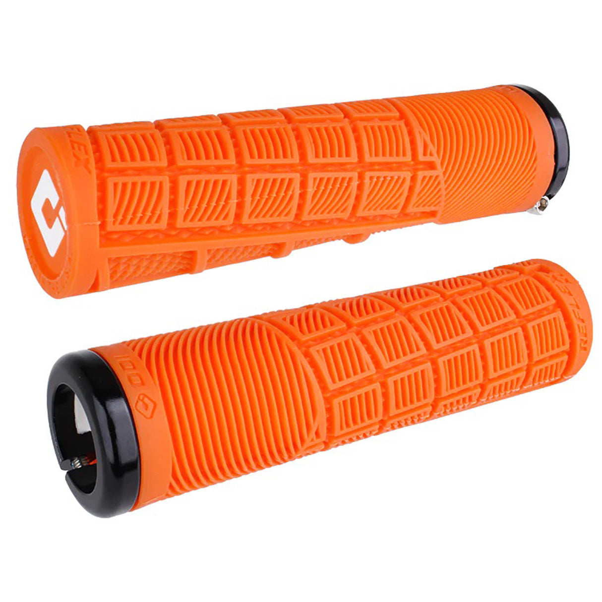 Lock-On MTB, Reflex XL Grip - Orange/Black