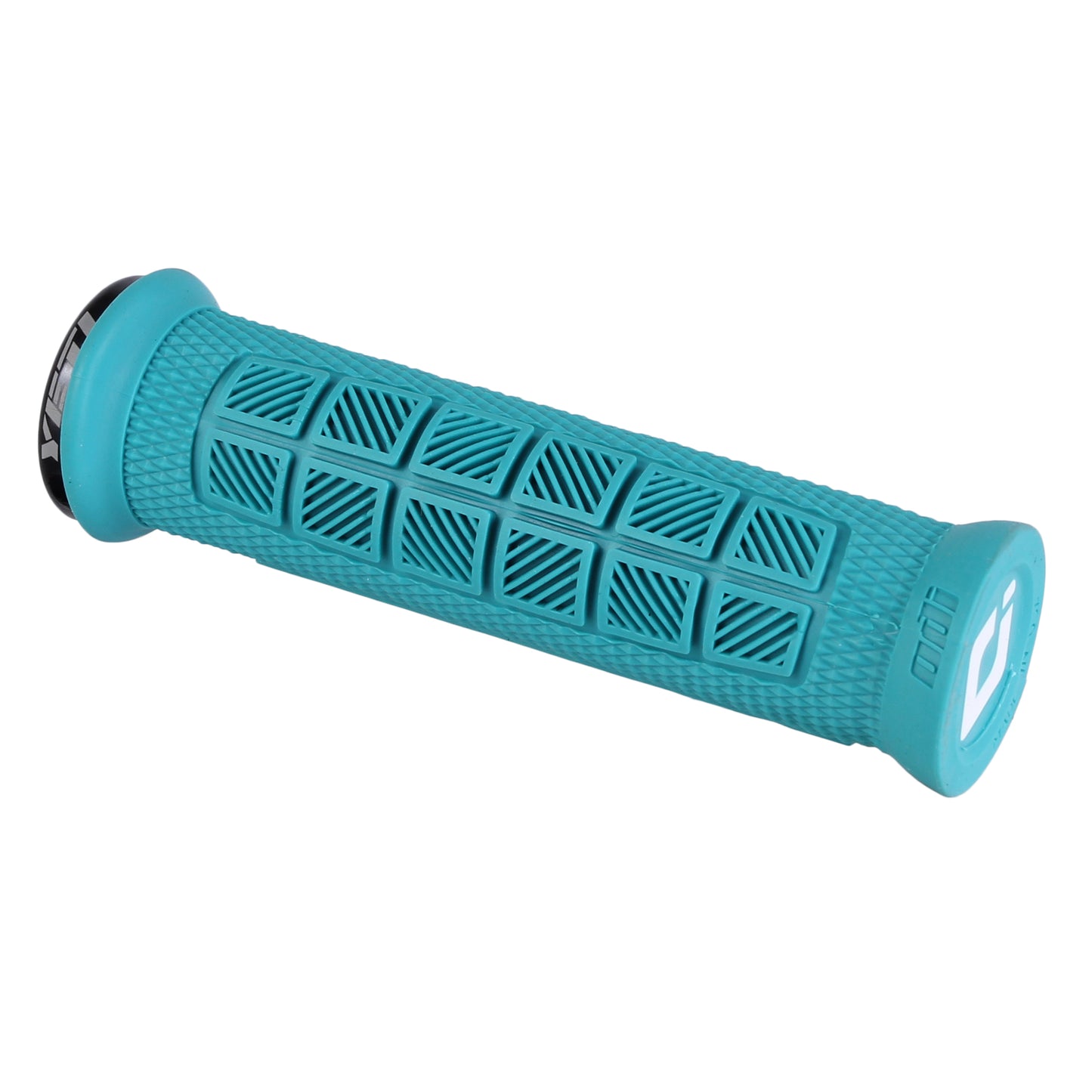 ODI Elite Pro V2.1 Grips - Turquoise/Black Lock-On