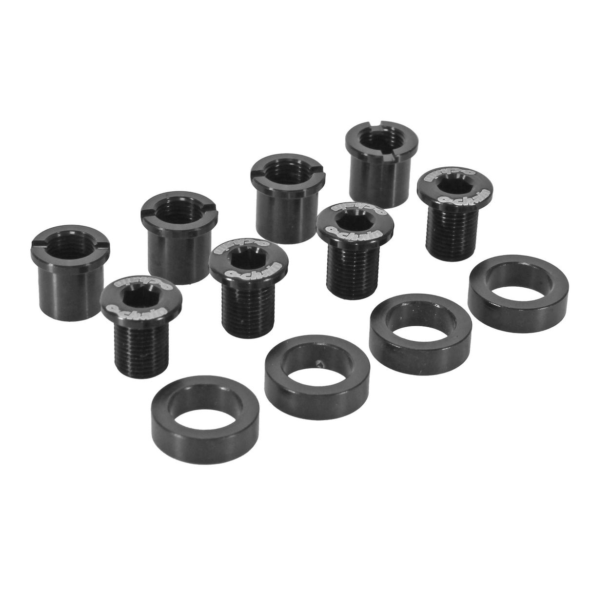 Chainring Bolts and Spacers, 4.5mm Offset