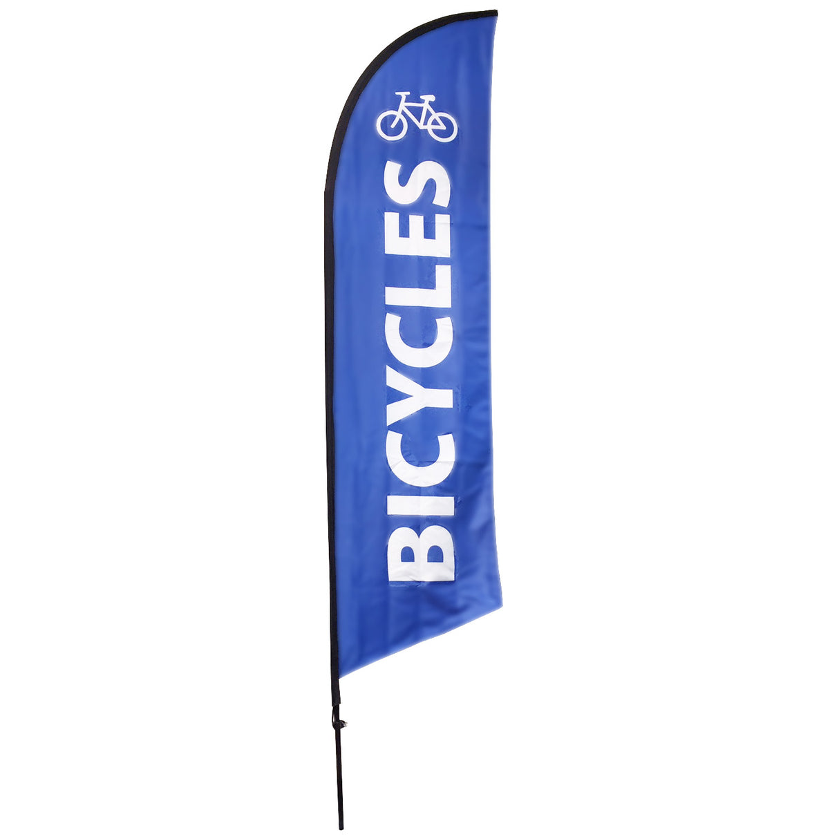 Feather Flag with Flagpole, Bicycle