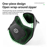 Bike Rear Rack Bag One-Piece Foldable 11L-15L