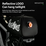 Bike Rear Rack Bag One-Piece Foldable 11L-15L