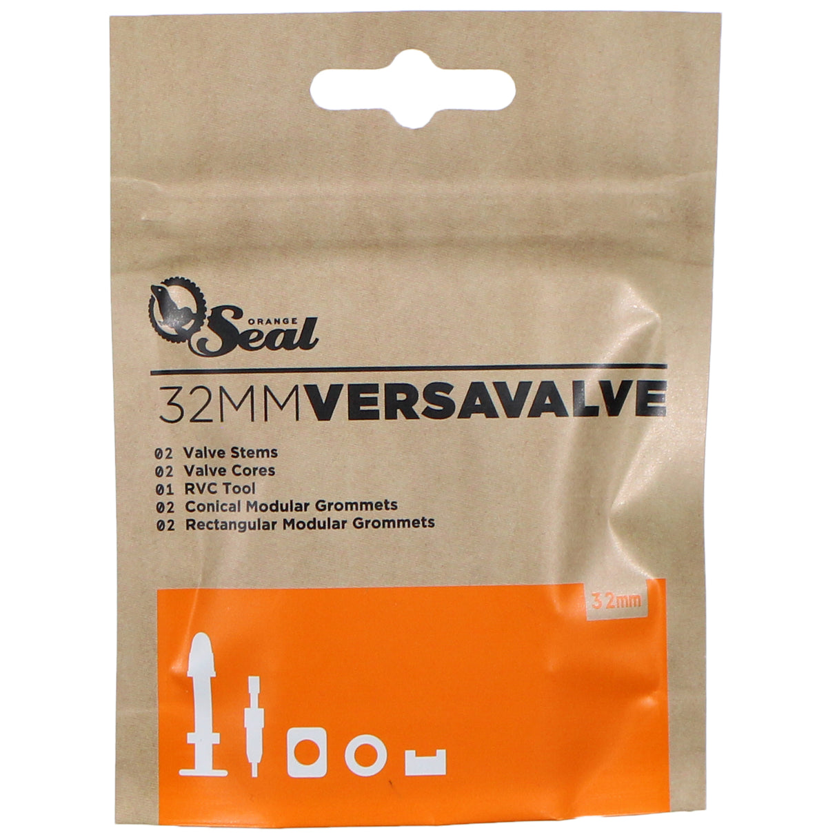 VersaValve Valve Stems Retail Kit, 32mm - Pair