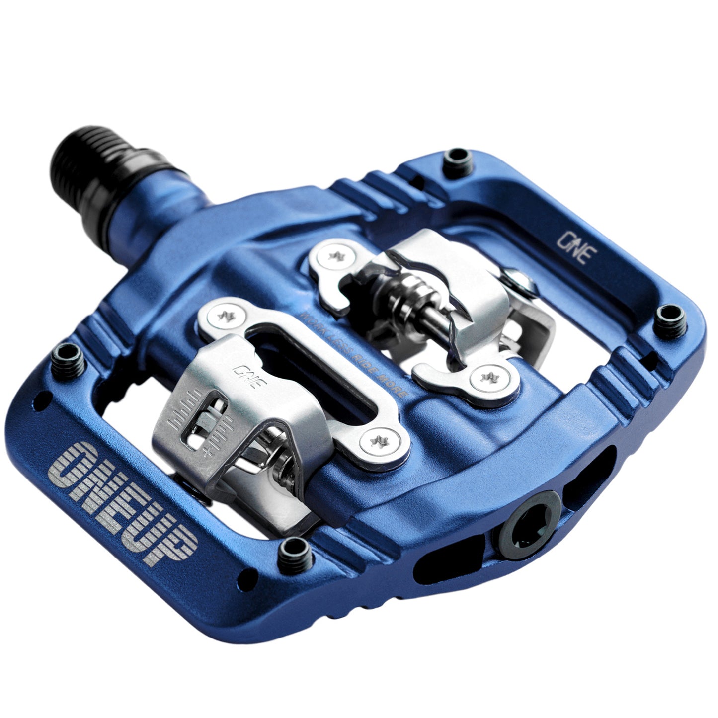 OneUp Components Clip Pedals CrMo Dark Blue