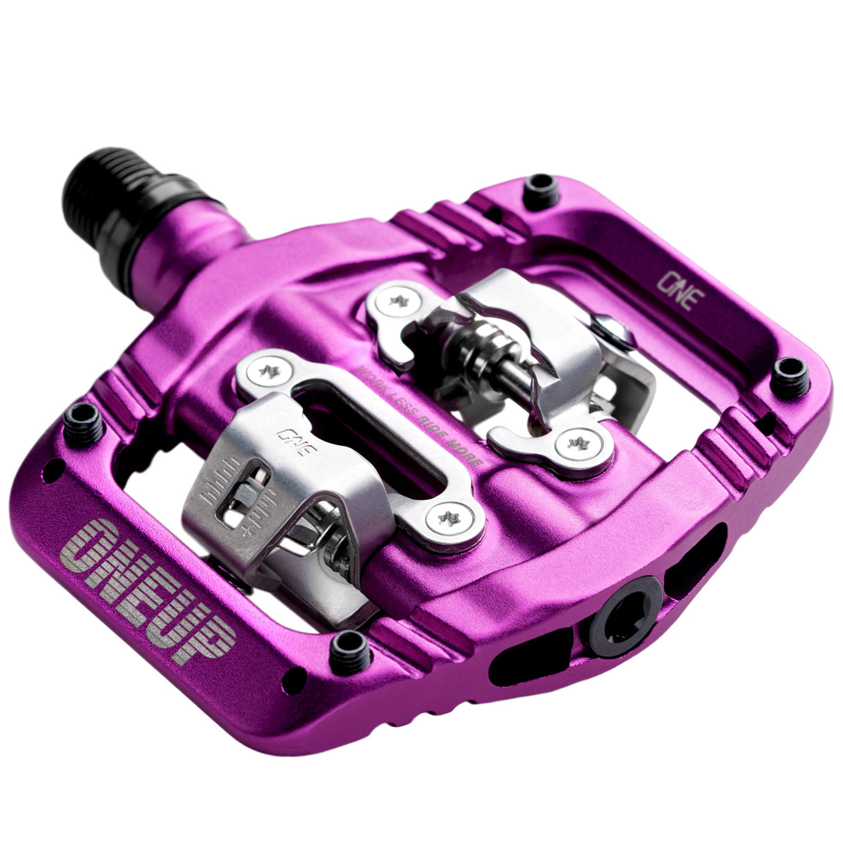 Clip Pedals, CrMo, Purple