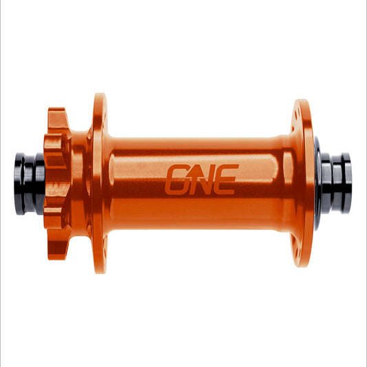 OneUp Components 6B-Disc Front Hub 15x110mm 28h Orange