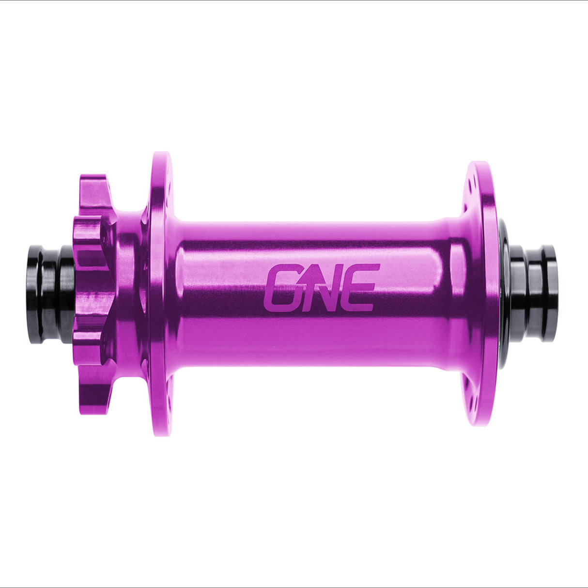 6B-Disc Front Hub, 15x110mm, 28h, Purple