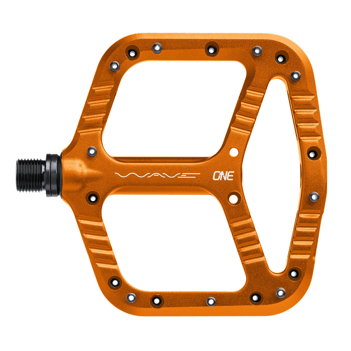 Wave Platform Pedals, Orange