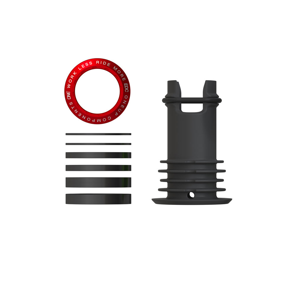 EDC Threaded Top Cap, Red