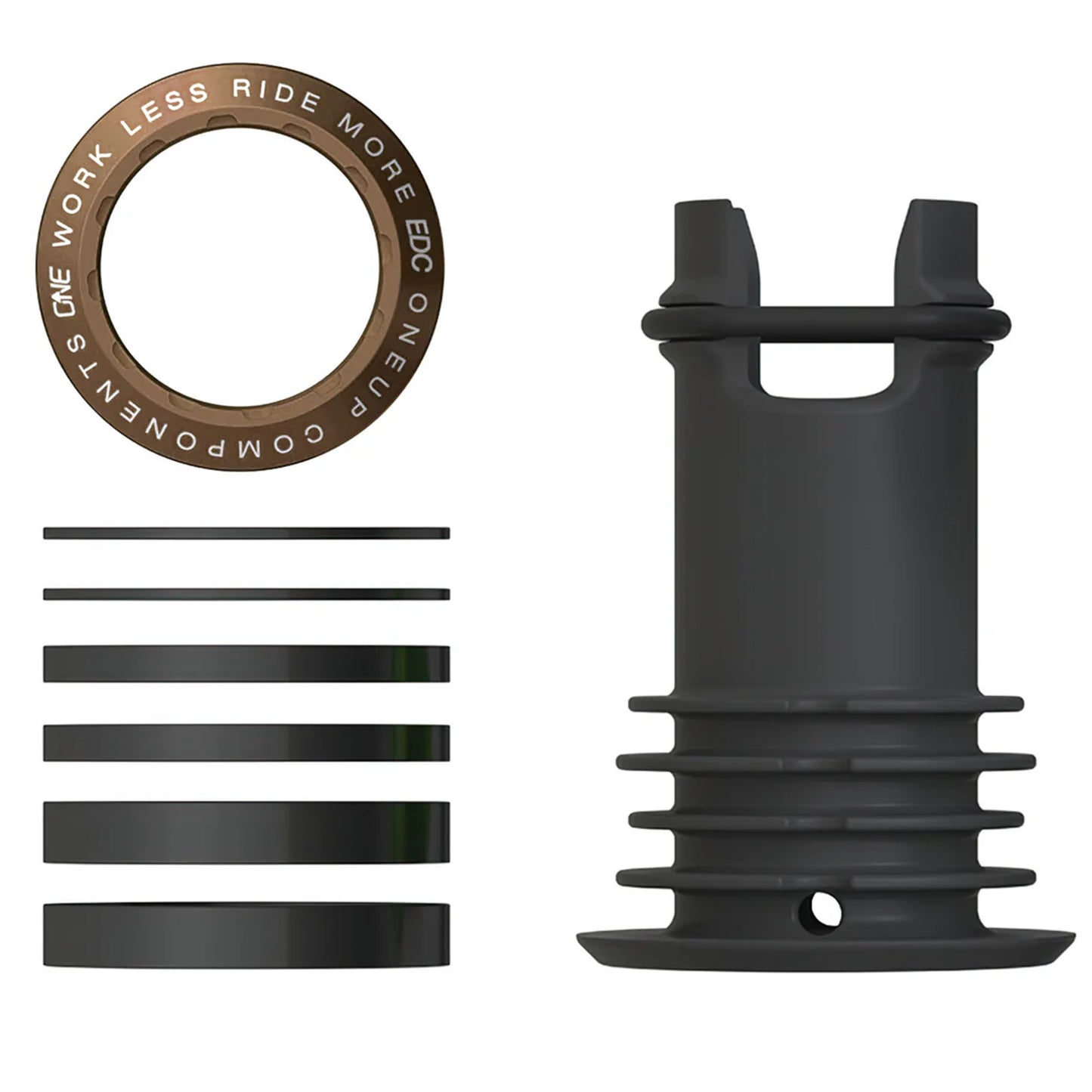 OneUp Components EDC Threaded Top Cap Bronze