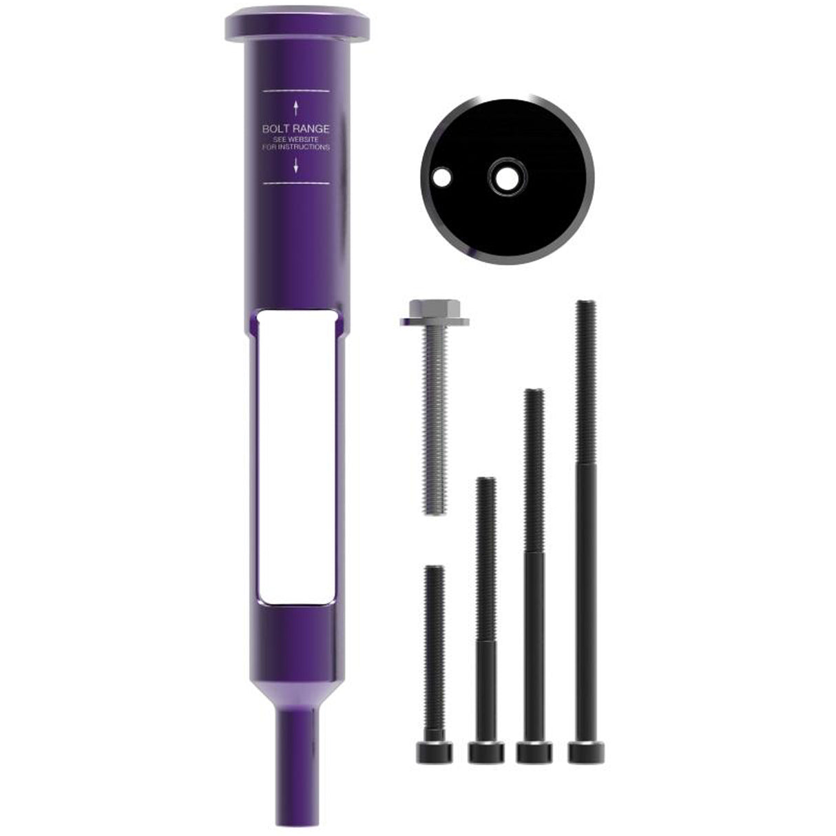 EDC Threadless Carrier, Purple