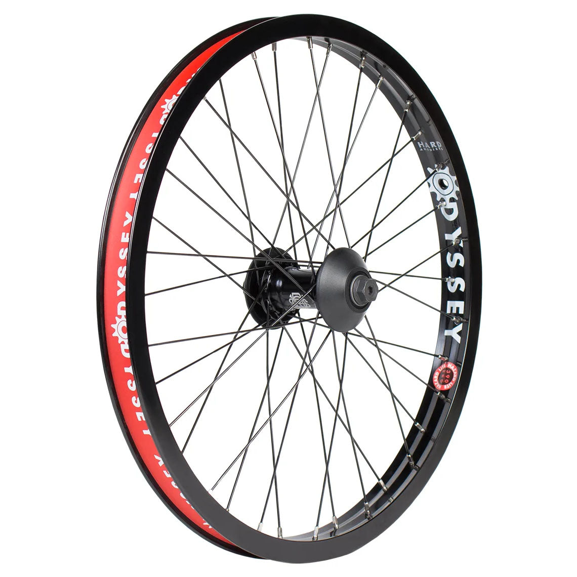 Hazard Lite 20" Front Wheel, 17mm, 36h,  Bk