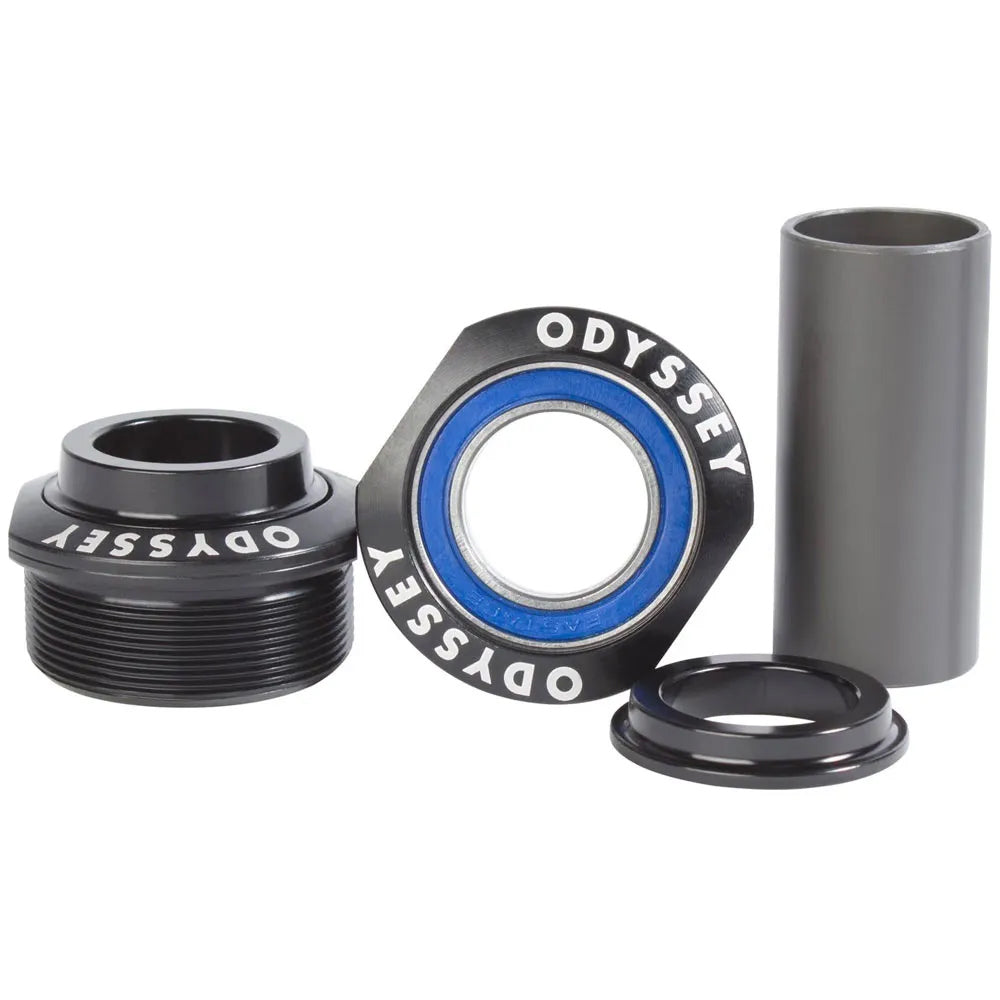 Euro BB Threaded, 68 MM Shell, 19mm, Black