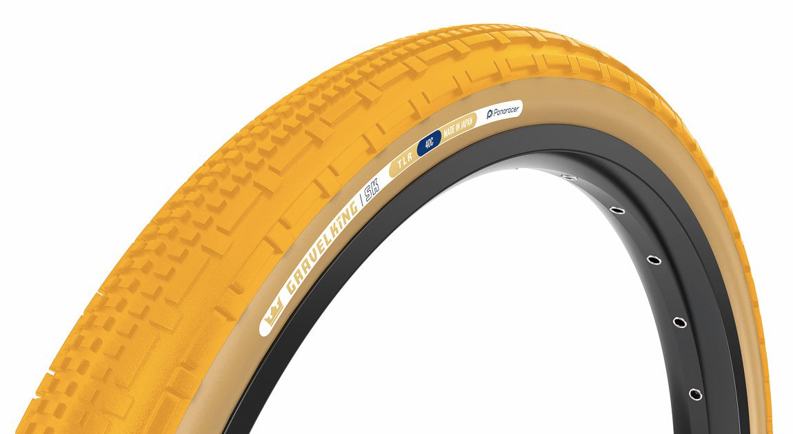 Panaracer GravelKing SK Tire - 700 x 40 Tubeless Folding Honey Butter/Brown