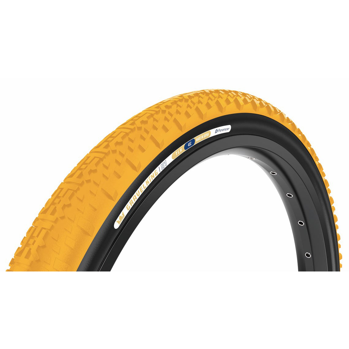 Panaracer GravelKing X1 Tire - 700 x 40 Tubeless Folding Honey Butter/Black