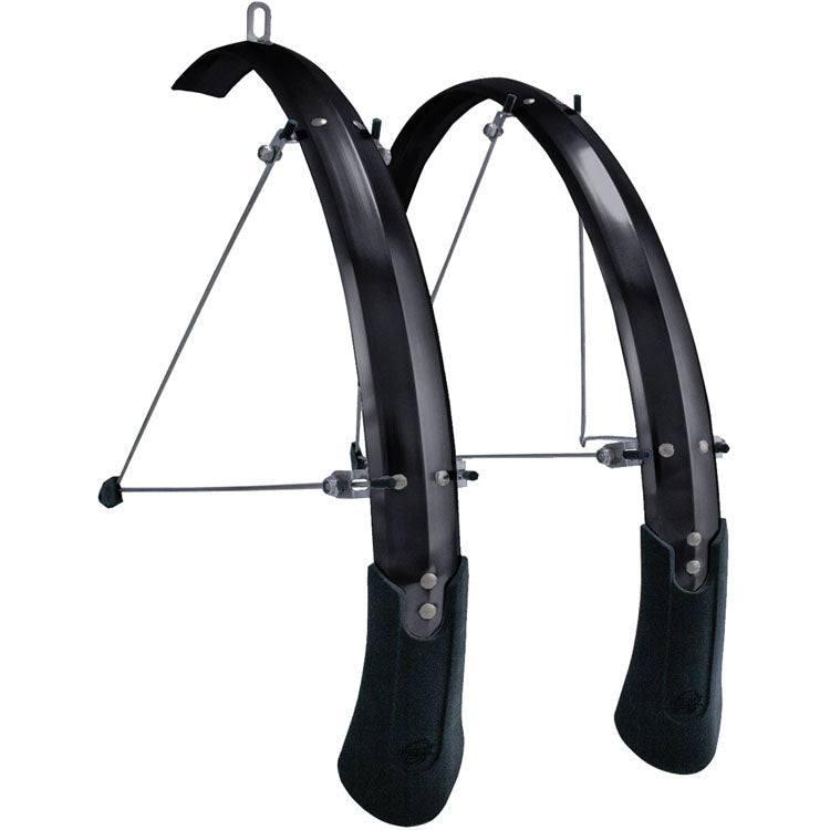 Cascadia ALX Wide Road Fender Set, Black