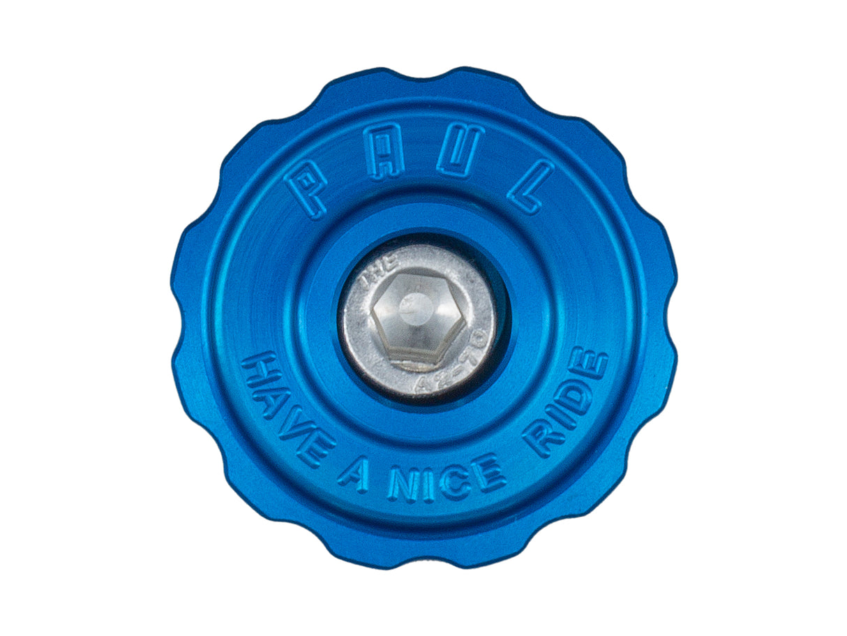 Aluminum Top Cap, Blue