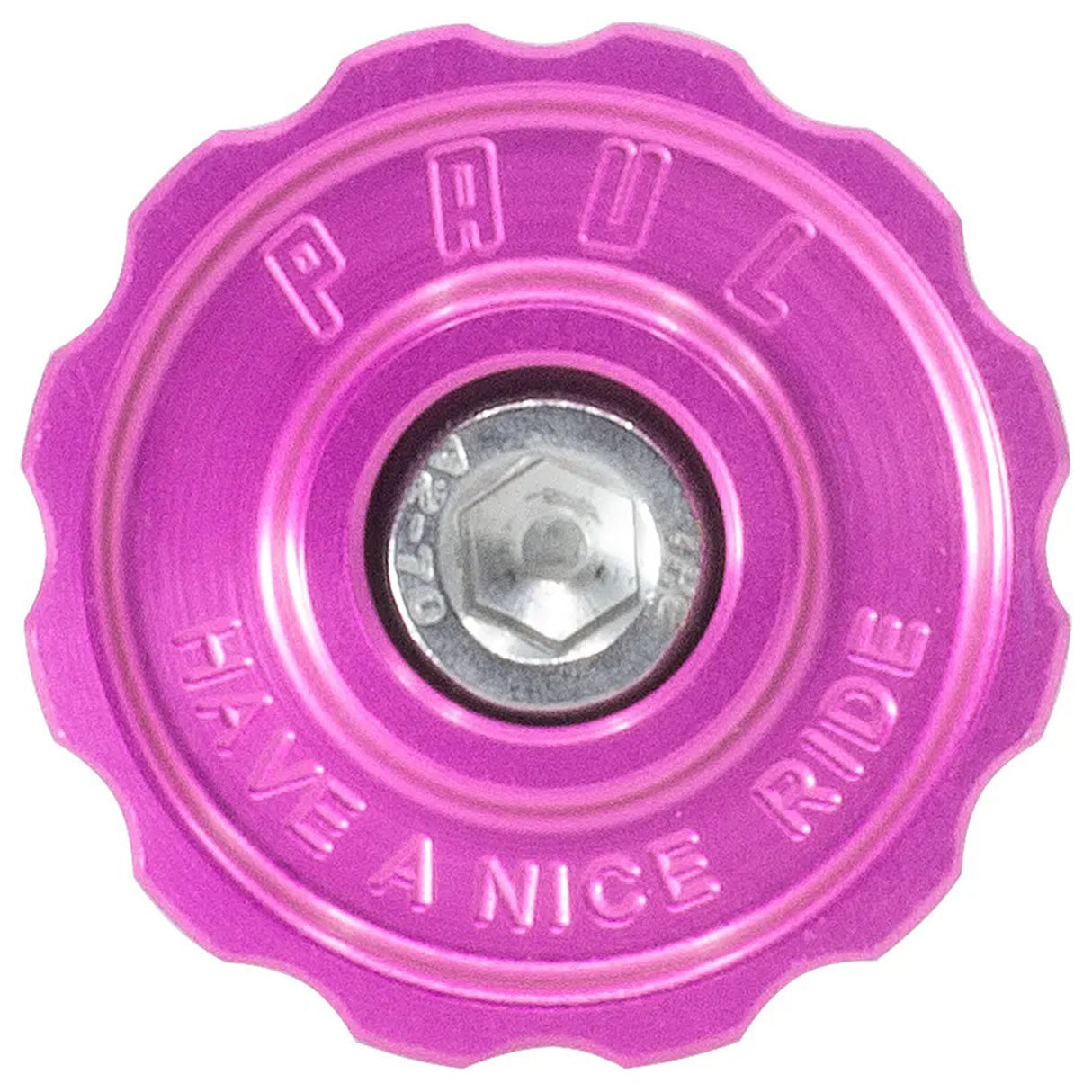 Aluminum Top Cap, Pink