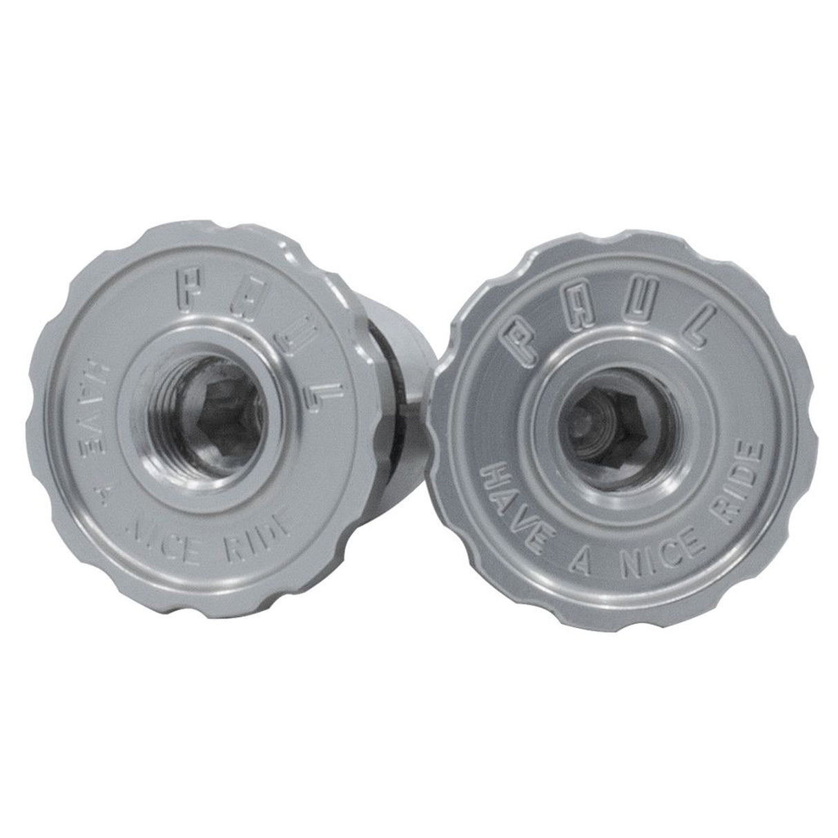 Paul Components Aluminum Bar End Plug Silver