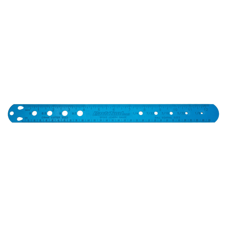 Park Tool SBC-1 Spoke ruler Cotter and Ball Bearing Gauge