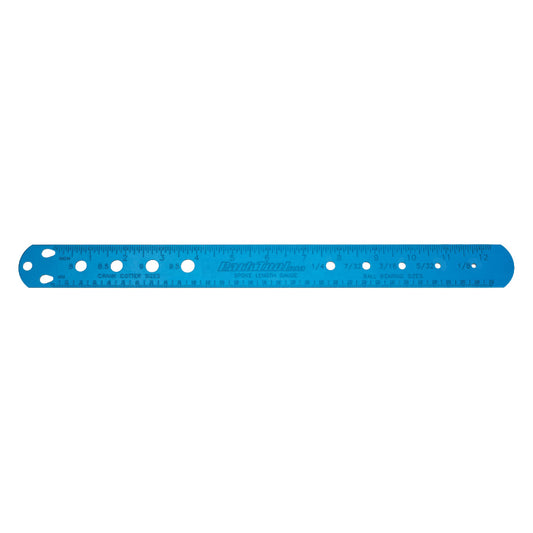 Park Tool SBC-1 Spoke ruler Cotter and Ball Bearing Gauge