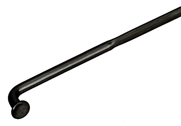 CX Ray 14g Bladed Spoke, Black, 264mm, 20/Count