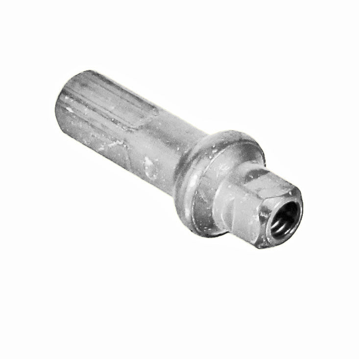 Double Square SL Alloy Nipple, 14g/16mm, Silver 100/C