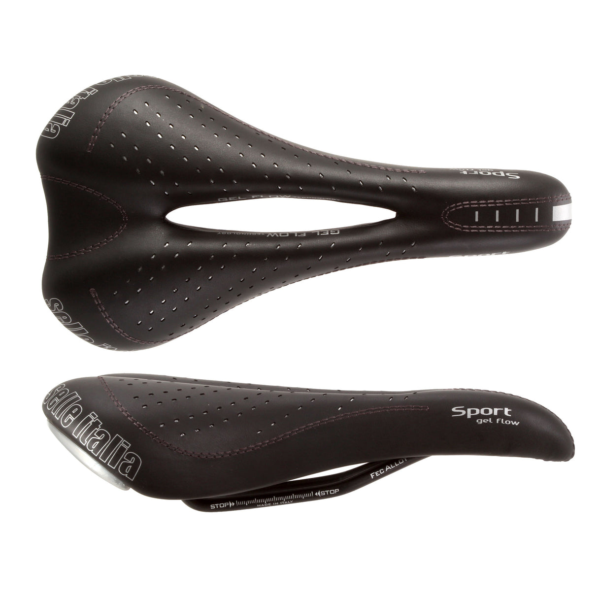 Sport Gel Flow, FeC Alloy Rail, Black